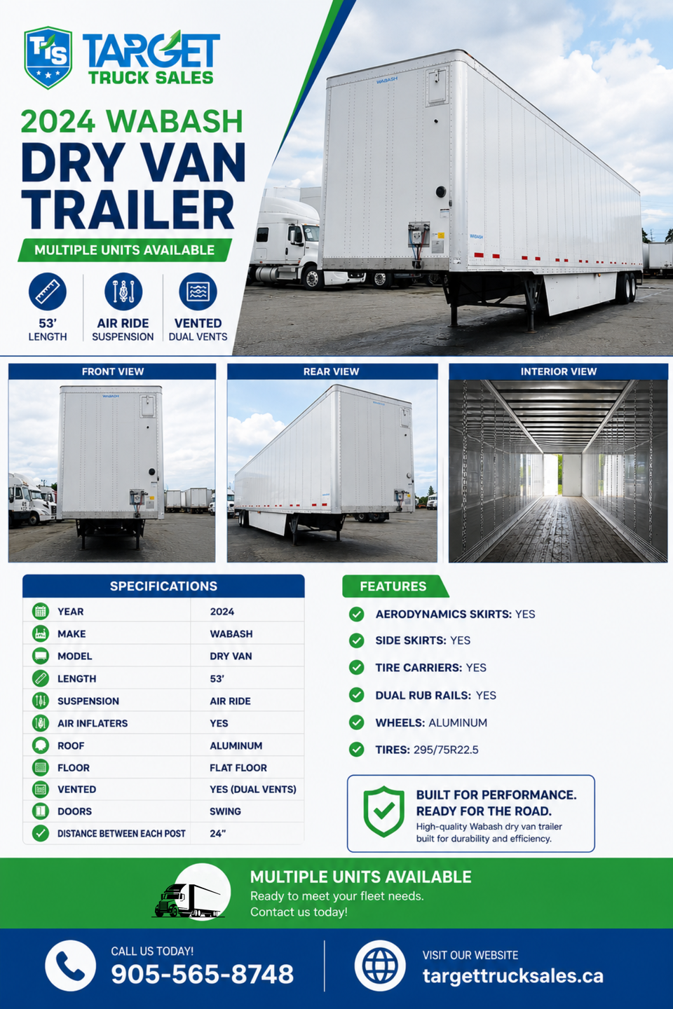 2024 Wabash Dry Van